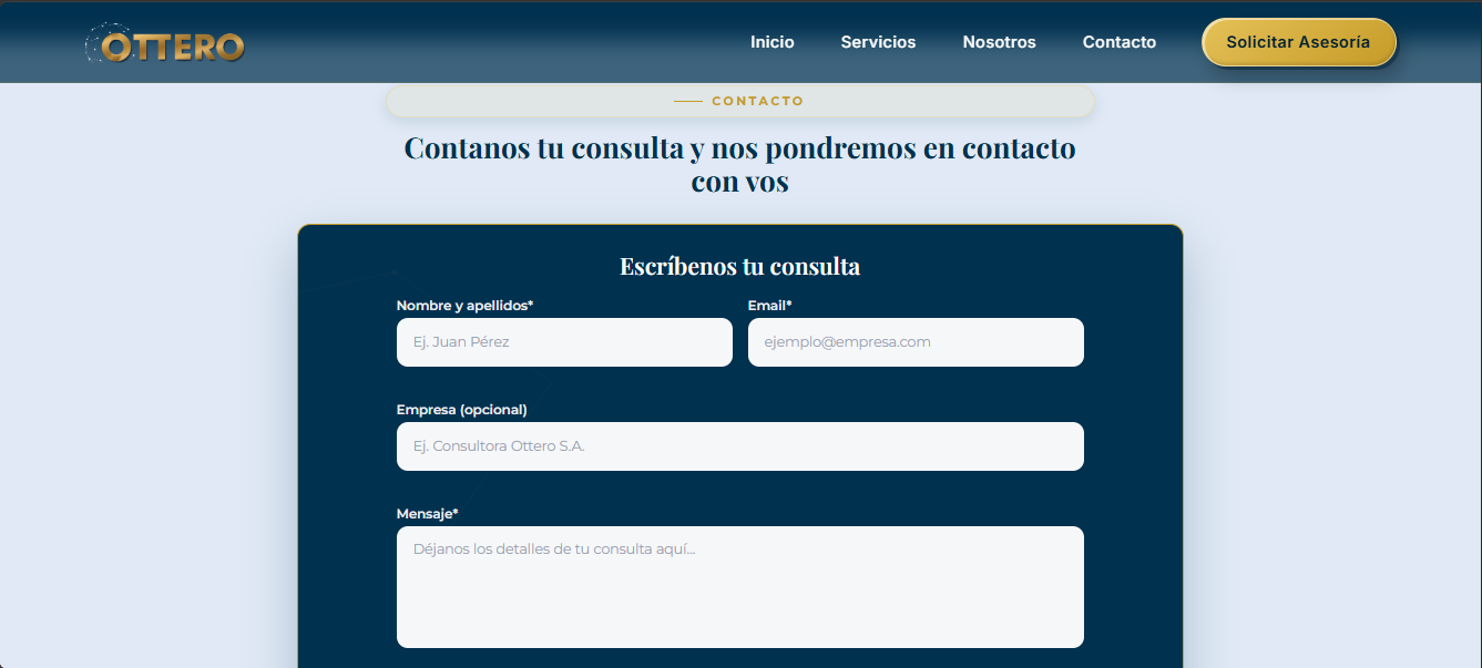 Ottero Consultora Empresarial